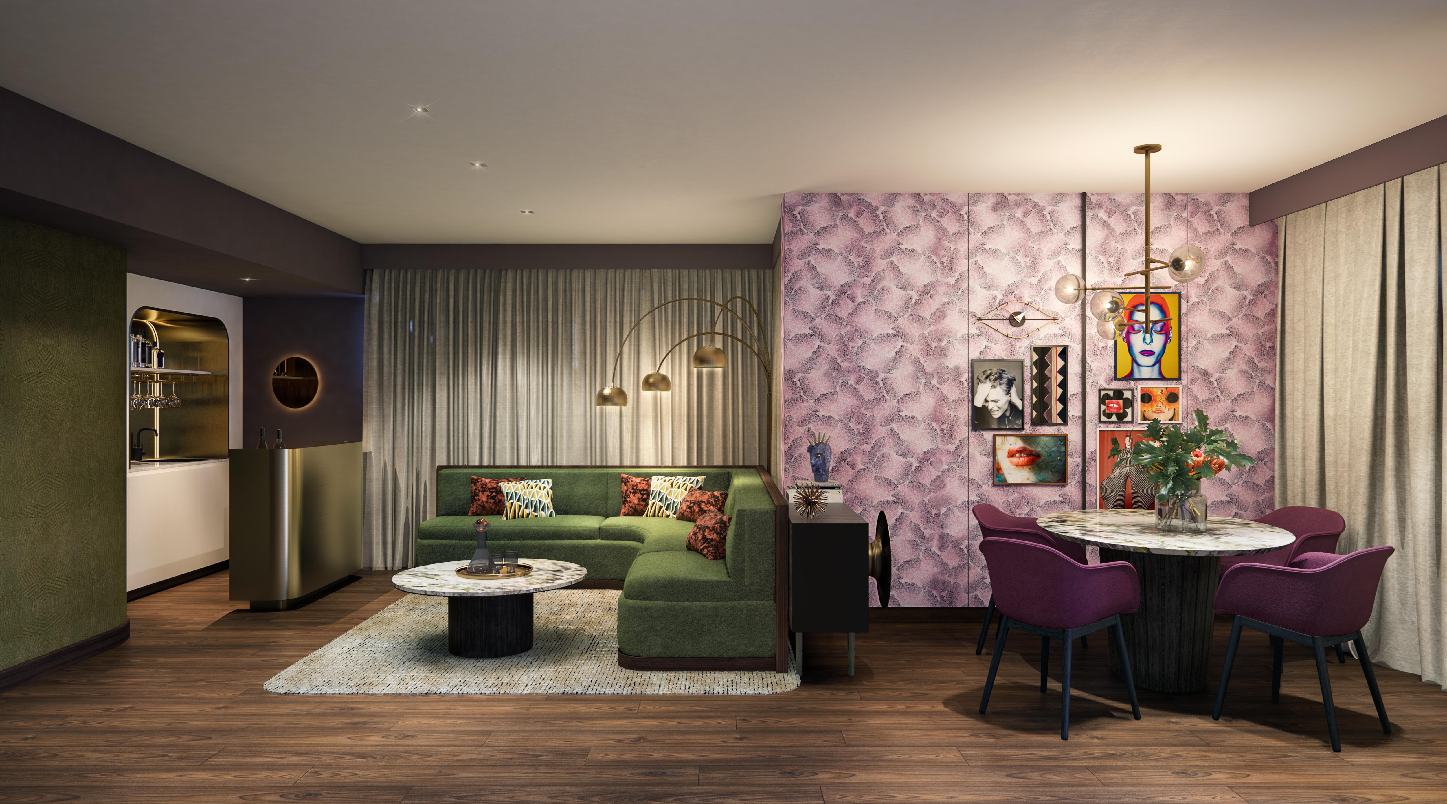 Ovolo The Valley Brisbane Ngoại thất bức ảnh The interior of a typical apartment