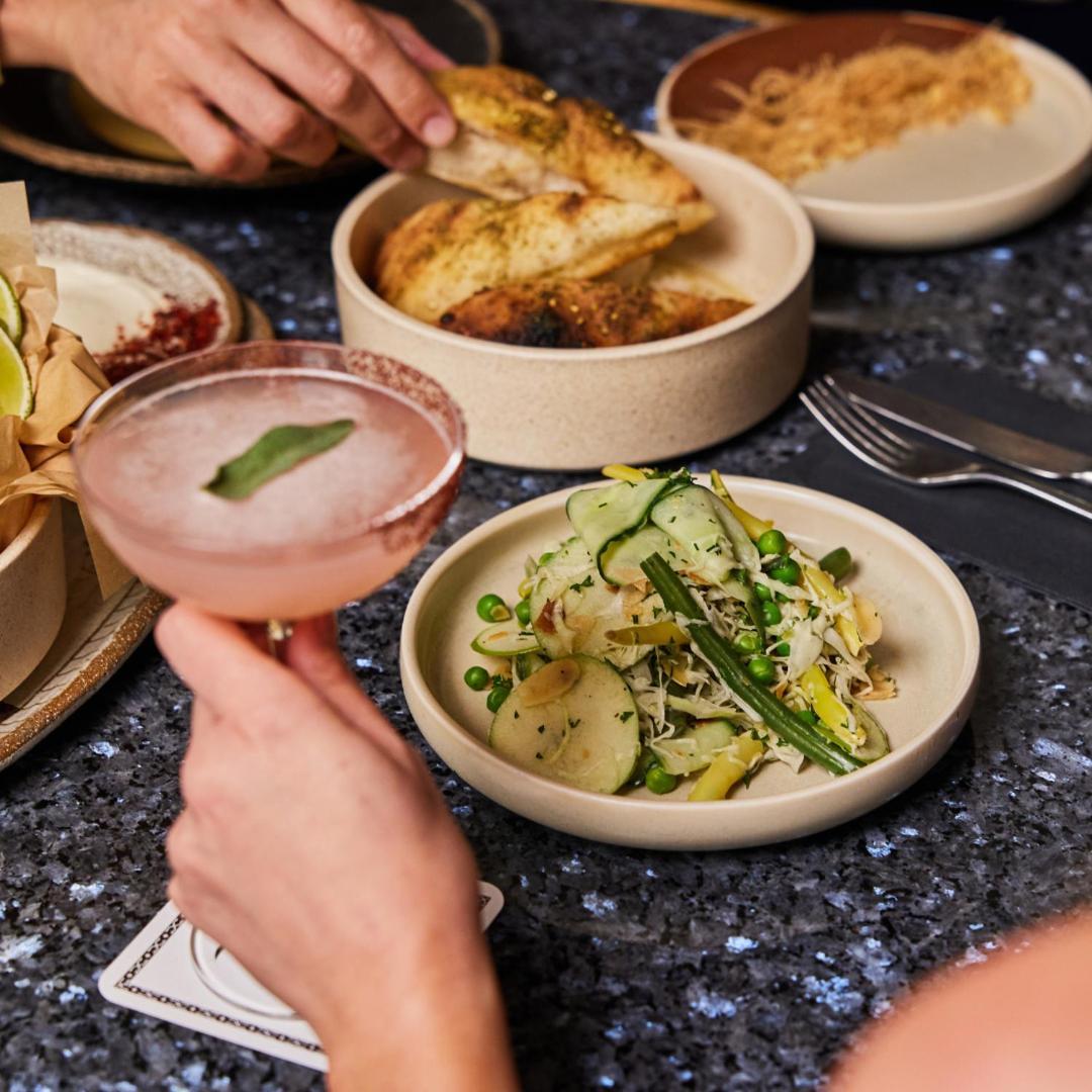 Ovolo The Valley Brisbane Ngoại thất bức ảnh A cucumber and green bean salad